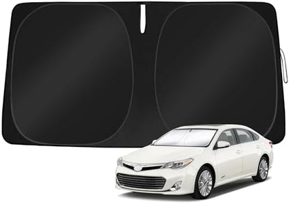 Windshield Sun Shade Custom Fit Toyota Avalon 2013-2018 by TOBNIFFDSunShade