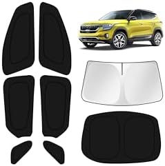KUST Car Window Shades for Kia K5 EX 2021-2025 Windshield Sun Shade Side Window Cover UV Block Privacy Protection Accessories for Camping Blackout Rear Back Full Set 8PCS by KUST