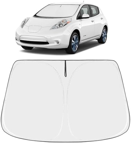 Proadsy Custom Fit 2011-2017 Nissan Leaf Windshield Sun Shade, Blocks Heat by Proadsy