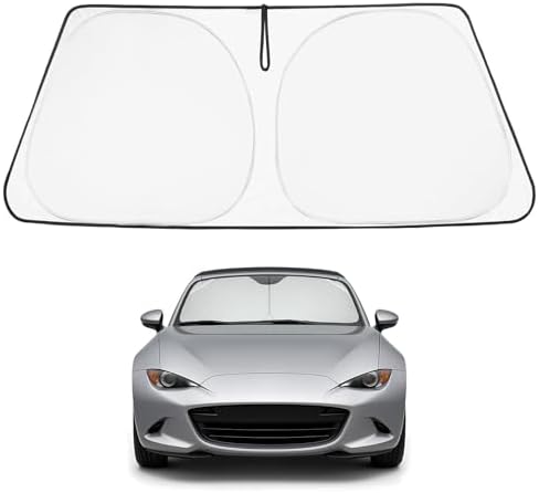 Proadsy Custom Fit Car Windshield Sun Shade for 2016-2026 Mazda MX-5 Miata by Proadsy