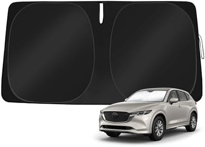 Windshield Sun Shade Custom Fit Mazda CX5 2017-2026 by TOBNIFFDSunShade