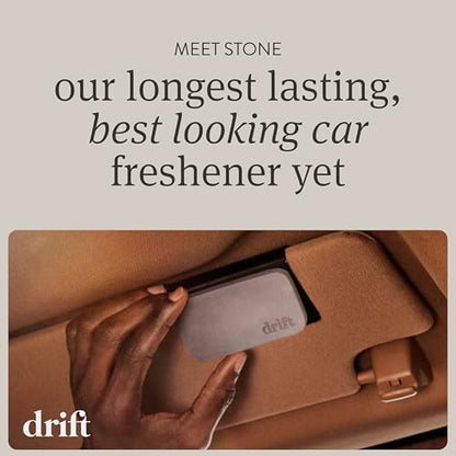 Drift Car Air Freshener - Stone Air Freshener - Car Odor Eliminator - Long Lasting Scent - Auto Accessories - Metal Clip - Clean Ingredients- Variety 3 Pack Starter Kit - CLIP INCLUDED - Image 2