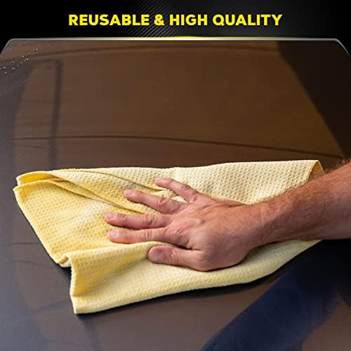 Meguiar's Water Magnet Microfiber Drying Towel,Premium Car Wash Microfiber Towel that’s Super Plush,Water Absorbent & Scratch-Free Big-Microfiber Towels for Cars,(Pack of 6) - Image 6