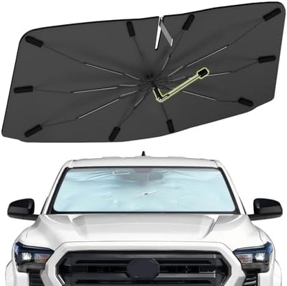 Windshield Sun Shade Umbrella for Toyota Tacoma 2016-2026 Front Window by Visufy