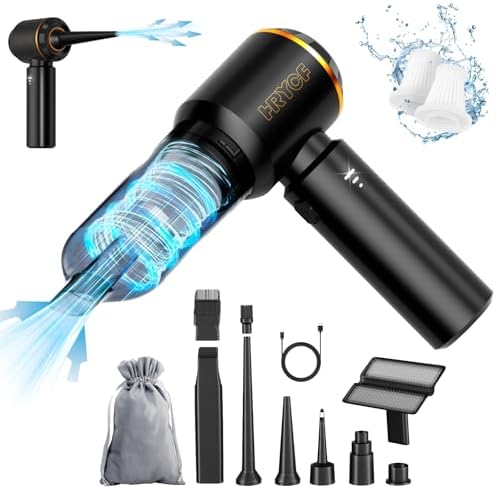 Cordless Car Vacuum Cleaner,20000Pa Powerful Suction Handheld Vacuum(Black) by FocusingonPersonalCare
