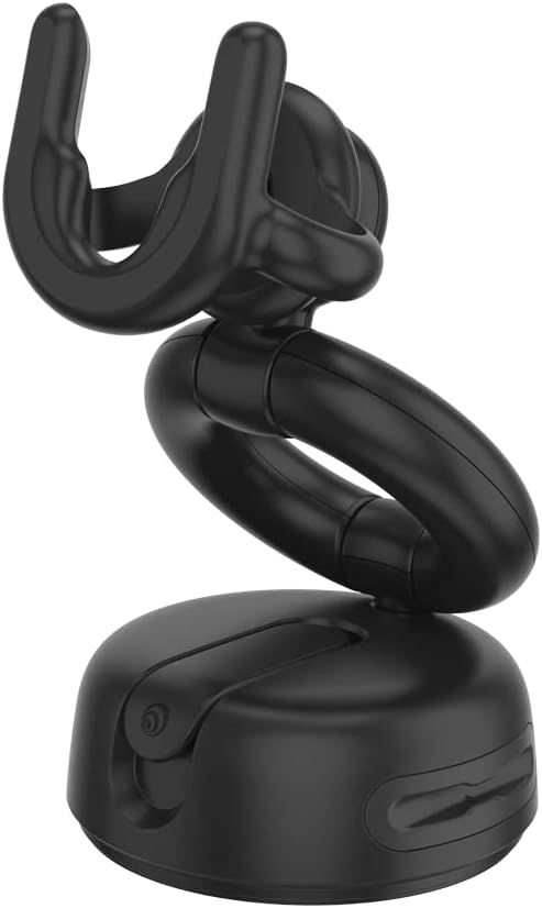 PopSockets Car Phone Mount, Vent Mount, Black - Black | Air Vent Clip, Compatible with PopSockets, Hands-Free, Black, iPad, Removable, Popper by PopSockets
