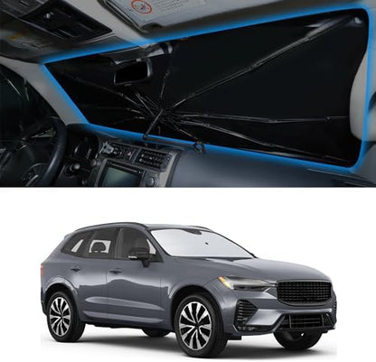 Windshield Sun Shade Umbrella for 2018-2026 XC60 for Volvo by YYCKE