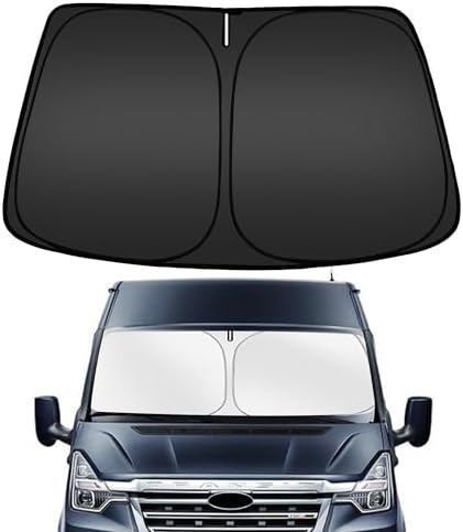 ARISMOTOR Windshield Sun Shade for Ford Transit 150 250 350 2015-2026 2027 by ARISMOTOR