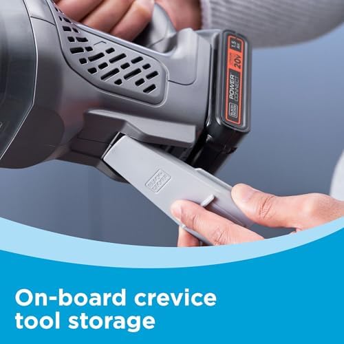 BLACK+DECKER dustbuster 20V MAX* POWERCONNECT Cordless Handheld Vacuum, Tool Only (BCHV001B) - Image 6