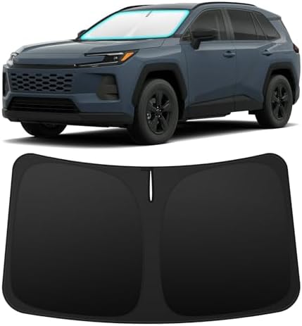 INSAUTO Custom Fit Windshield Sun Shade for Toyota RAV4 2026 by INSAUTO
