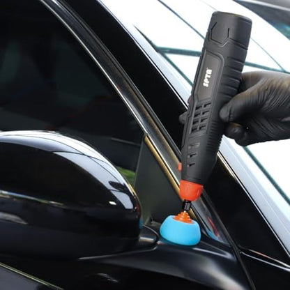 Cordless Rotary Tool, SPTA Powerful Mini Detail Polisher Kit, 36Pcs 12V Li-ion Battery 5,000-25,000 RPM Micro Auto Detailing Car Polisher Polishing Foam Pad Set for Buffing Polishing Sanding Cleaning - Image 6