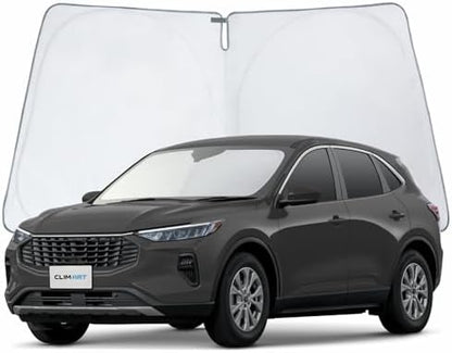 CLIM ART Windshield Sun Shade for Ford Escape 2020-2026, Custom-Fit Foldable Car Sunshade, Vehicle Sun Protector, Front Auto Windshield Cover, Car Accessories - WS6011 by CLIMART