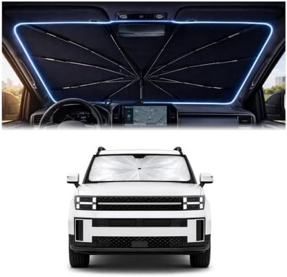 Car Windshield Sun Shade Umbrella for Hyundai Santa Fe 2024-2026 by Unknown