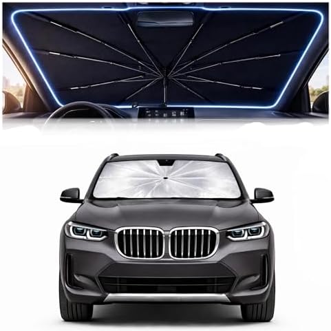 Car Windshield Sun Shade Umbrella for BMW X3 2018-2024 by Unknown