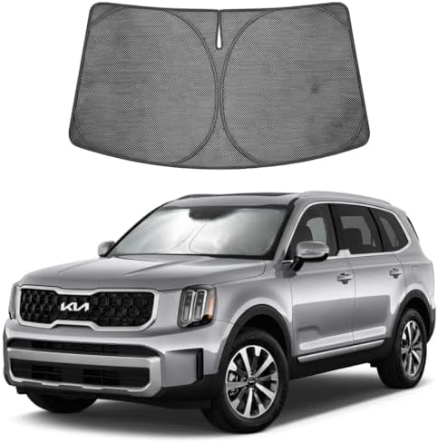 Proadsy Custom Fit Car Windshield Sun Shade for 2020-2025 Kia Telluride by Proadsy