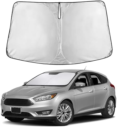 EcoNour Windshield Sunshade Compatible for Ford Focus 2012-2016 2017 2018 by EcoNour