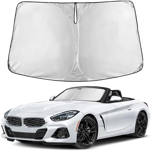 EcoNour Windshield Sunshade Compatible for BMW Z4 2003-2024 2025 2026 by EcoNour
