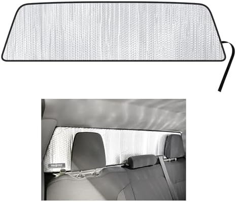 Rear Tailgate Sunshade Custom Fit for 2019-2026 Chevrolet Silverado 1500 by YelloProAutomotive