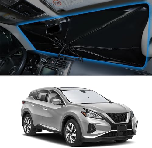 Windshield Sun Shade Umbrella for 2015-2026 Ni-ssan Murano by YYCKE