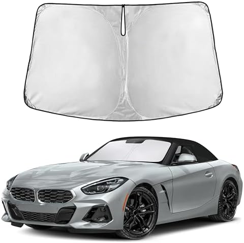 EcoNour Windshield Sunshade Compatible for BMW Z4 M2 M8 2003-2024 2025 2026 by EcoNour