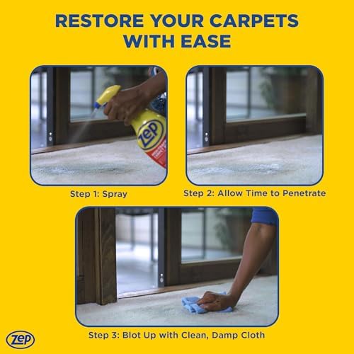 Zep High Traffic Carpet Cleaner - 1 Gallon - Penetrating Formula Removes Deep Stains. Make High-Traffic Areas Look New Again - Image 5