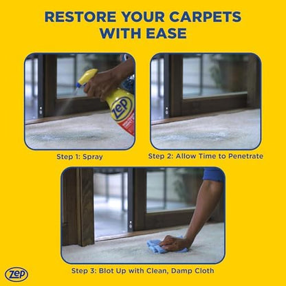 Zep High Traffic Carpet Cleaner - 1 Gallon - Penetrating Formula Removes Deep Stains. Make High-Traffic Areas Look New Again - Image 5