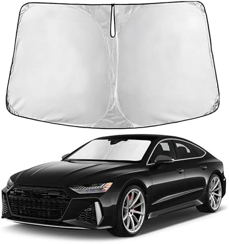 EcoNour Windshield Sunshade Compatible for Audi A7 2012-2023 2024 2025 by EcoNour