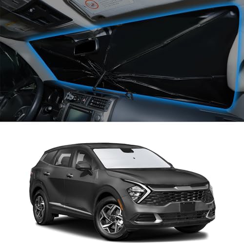 Windshield Sun Shade Umbrella for 2023-2026 Sportage for Kia by YYCKE