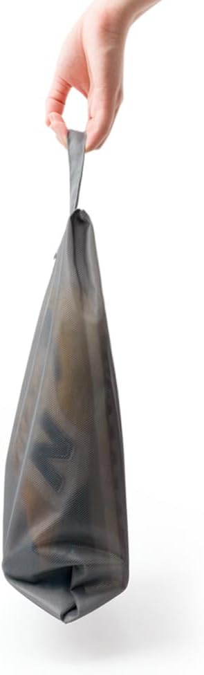 pack all Shoe Bag for Travel, Water-Resistant Shoe Pouch for Sports | Odor-Resistant, Dustproof, Portable, Soccer Cleats & Gym Storage, Fits Up to Size 11, 2 Pack, Grey - Image 2