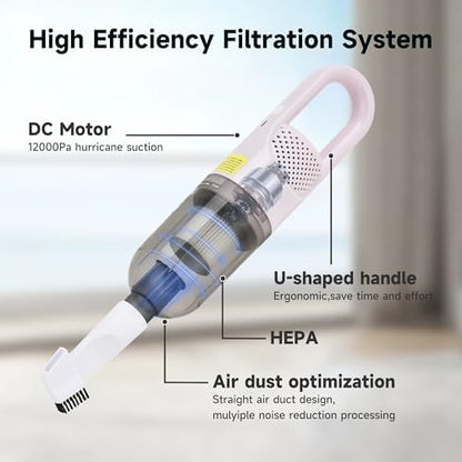 Handheld Vacuum Cleaner,6 in 1 Cordless Stick Vacuum Cleaner(Green) - Image 5