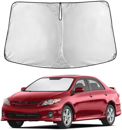 EcoNour Windshield Sunshade Compatible for Toyota Corolla 2009-2012 2013 by EcoNour