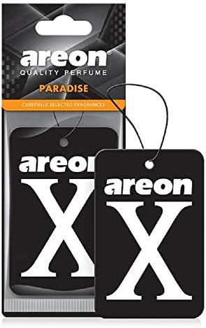AREON X XV18A Hanging Best Car Air Freshener Paradise Scent, Paper Hanging Ornaments, Long Lasting Scent for Car or Home 12 Pack - Image 4