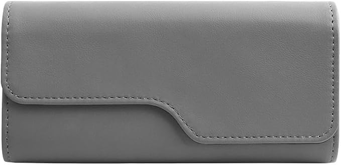 Sunglass Holder for Car Visor, Eyeglass Storage Case (Gray) | Vehicle Eyeglass Hanger Protective Storage Case, Automotive Interior Sun Visor Glasses Organizer Box, Universal Fit - Image 8