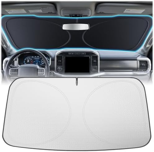 Windshield Sun Shade for Toyota Sienna & Ford Transit, XL(69"x 38") by Unknown