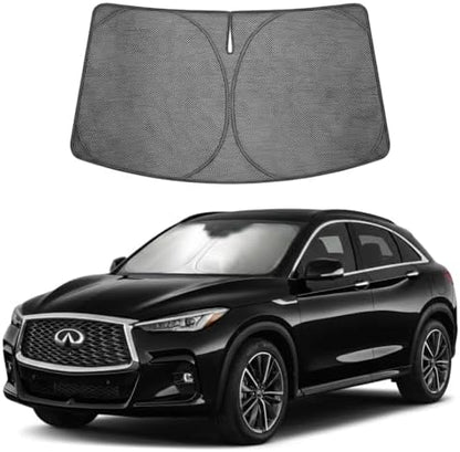 Proadsy Custom Fit Car Windshield Sun Shade for 2019-2026 Infiniti QX50 QX55 by Proadsy