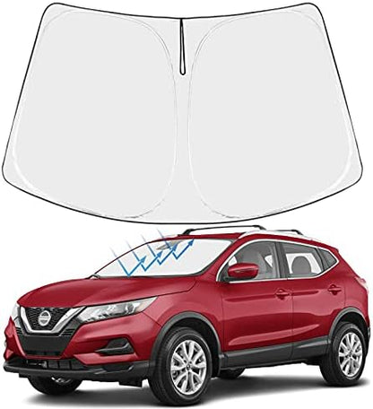 Proadsy Custom Fit 2021-2025 Nissan Rogue Windshield Sun Shade, Blocks Heat by Proadsy