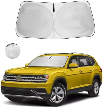 Windshield Sun Shade Car Accessories for VW Atlas Cross Sport 2018-2026 by HOHUIGO