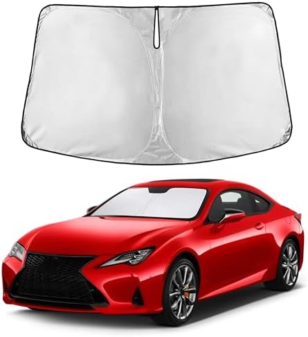 EcoNour Windshield Sunshade Compatible for Lexus RC Coupe 2015-2023 2024 by EcoNour