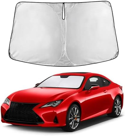 EcoNour Windshield Sunshade Compatible for Lexus RC Coupe 2015-2023 2024 by EcoNour