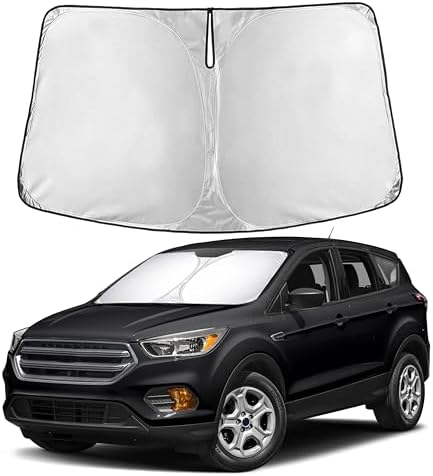 EcoNour Windshield Sunshade Compatible for Ford Escape 2013-2017 2018 2019 by EcoNour