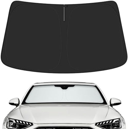 Car Windshield Sun Shade for Audi 2018-2026 A4 A5 & S5 RS5 Accessories (OEM Design) Reflective Foldable Heat Insulation Sunshade for Ultimate Protection by Unknown
