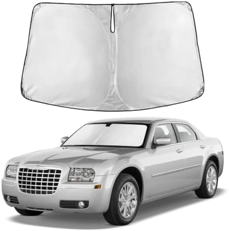 EcoNour Windshield Sunshade Compatible for Chrysler 300 2005-2010 by EcoNour