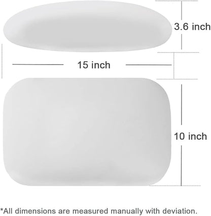 Latex Soft Lumbar Pillow for Recliner Chair Pad Lower Back Pain Relax Brown | Memory Foam Suede, Ergonomic Waist Support for Car Seat Travel, Sofa Cushion, Rest Home Office Accessories, Thin Small Size - Image 8