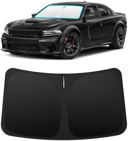 INSAUTO Custom Fit Windshield Sun Shade for Dodge Charger 2011-2023 by INSAUTO