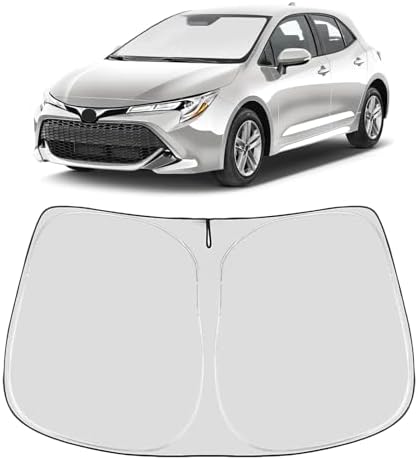 Proadsy Custom Fit Car Windshield Sun Shade for 2019-2025 Toyota Corolla by Proadsy