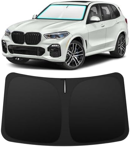 INSAUTO Custom Fit Windshield Sun Shade for BMW X5 2019-2026 by INSAUTO
