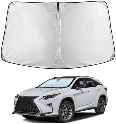 EcoNour Windshield Sunshade Compatible for Lexus RX 350 450h 2023-2025 2026 by EcoNour