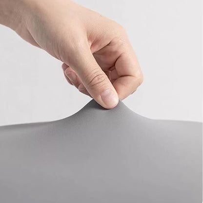 Summer Car Lumbar Support Pillow Cool Soft Latex Lower Back Cushion Thin | Work From Home Essentials, Slim for Auto Seat Office Nap, Chair Recliner Pain Relief, Office Accessories, Memory Foam, Gray - Image 6