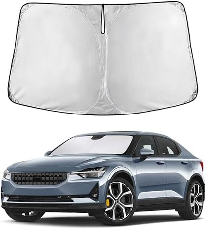 EcoNour Windshield Sunshade Compatible for Polestar 2 2020-2023 2024 2025 by EcoNour