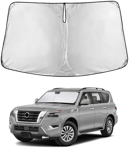 EcoNour Windshield Sunshade Compatible for Nissan Armada 2017-2023 2024 by EcoNour